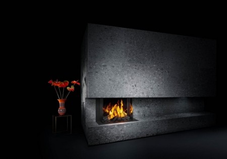 Barbas Gas Fire Panorama 100-50